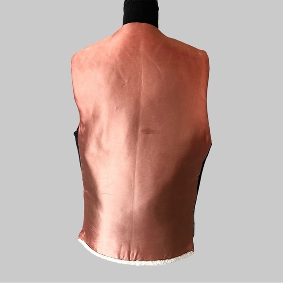 Vintage Handmade Genuine Sherpa Patchwork Vest - Picture 3 of 16